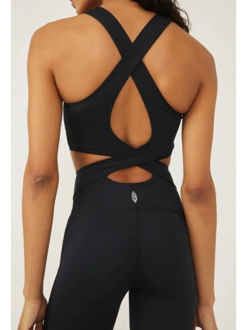 NEW Free People | Back it Up Onesie In Black